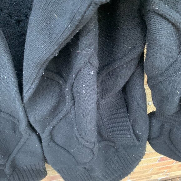 Vintage Burberry London Quilted Jacket Large Black - Picture 6 of 6